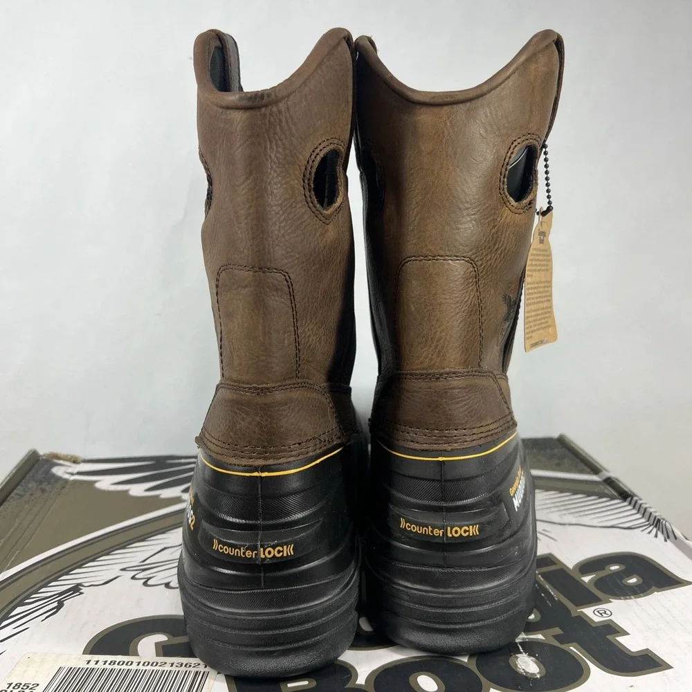 Georgia Boot Muddog G2 GB00229TS Men's Size 11M Waterproof Pull-On Boots NIB